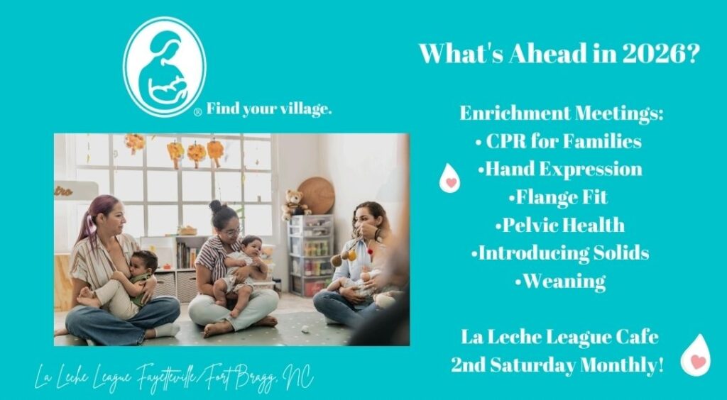 LLL Fayetteville Enrichment Meetings in 2026